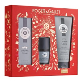 ROGER & GALLER HOMME COFFRET CEDRE 100ML+DEO 50ML ROGER & GALLER HOMME COFFRET CEDRE 100ML+DEO 50ML