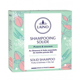 LAINO SHAMPOOING SOLIDE CHEVEUX GRAS 60G
