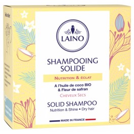 LAINO SHAMPOOING SOLIDE CHEVEUX SEC 60G