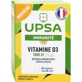 UPSA VITAMINE D3 1000UI CPR 30