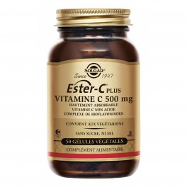 SOLGAR ESTER-C PLUS 500 GELULE VEG 50 SOLGAR ESTER-C PLUS 500 GELULE VEG 50
