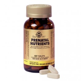 SOLGAR PRENATAL NUTRIENT TAB 120