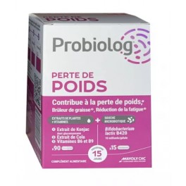 PROBIOLOG PERTE DE POIDS 15 GEL + 90GEL