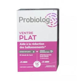 PROBIOLOG VENTRE PLAT 15GEL + 15GEL