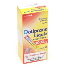 DOLIPRANE LIQUIZ 1000MG 8 STICKS BUV DOLIPRANE LIQUIZ 1000MG 8 STICKS BUV