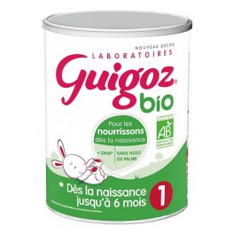 GUIGOZ BIO 1 Lait pdr B/800g