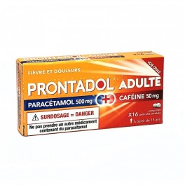 PRONTADOL 500MG/50MG CPR 16