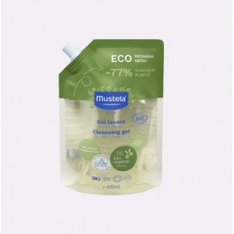 MUSTELA ECO RECHARGE GEL LAVANT BIO 400 ML