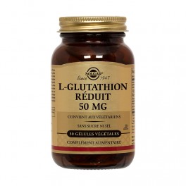 SOLGAR L-GLUTATHION REDUIT 50MG GELUL VEG30