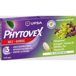 PHYTOVEX NEZ-GORGE 3 ACTION CPR 20 PHYTOVEX NEZ-GORGE 3 ACTION CPR 20