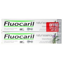 FLUOCARIL NATUR'ESSENCE BI-FLUOR 145MG BLANCHEUR DUO 75ML