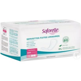 SAFORELLE SERVIETTE FUITES URINAIRES NORMAL X12