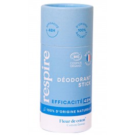 RESPIRE DEO STICK FLEUR COTON 50G