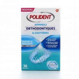 POLIDENT COMPRIMES EFFERVECENTS APPAREILOS ORTHODONTIQUE