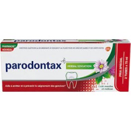 PARODONTAX DENTIFRICE HERBAL SENSATION 75ML X2