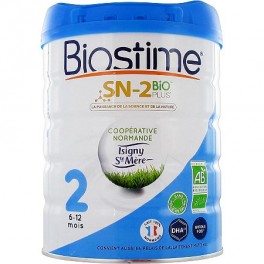 BIOSTIME LAIT BIO 2EME AGE 800G