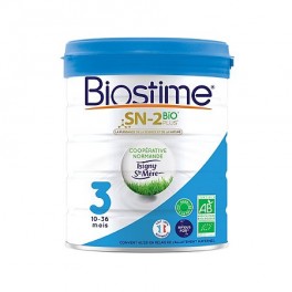 BIOSTIME LAIT BIO 3EME AGE 800G