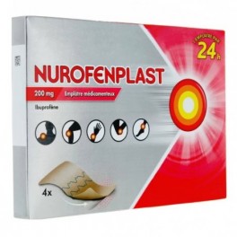 NUROFENPLAST 200MG EMPLATRE 4