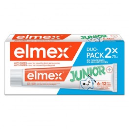 ELMEX JUNIOR DENTIFRICE JUNIOR LOT DE 2x75ML