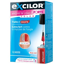 EXCILOR FORTE COLOR ROUGE CORAIL 30ML 