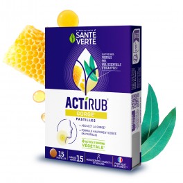 ACTIRUB SANTE VERTE PASTILLE 15