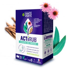 ACTIRUB SANTE VERTE SACHET 15 ACTIRUB SANTE VERTE SACHET 15