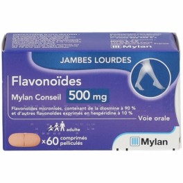 FLAVONOIDES 500MG MYLAN CPR 60