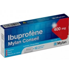 IBUPROFENE 400MG MYL CONS CPR12