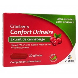 VIATRIS CRANBERRY CONF URIN GELU20