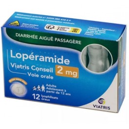 LOPERAMIDE VTS CONSEIL 2MG LYOC 12