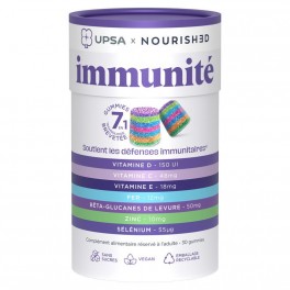 UPSA NOURISH IMMUNITE 7EN1 GUMMI30