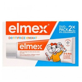 ELMEX DENT ENFANT 3-6ANS 50MLX2