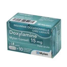 DOXYLAMINE 15MG MYL CONS CPR SEC10