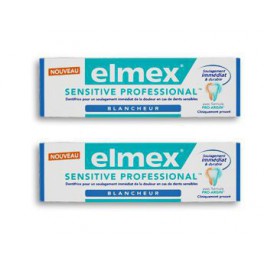 ELMEX DENTIFRICE SENSITIVE PROFESSIONAL 2X75ML