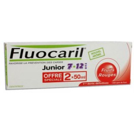FLUOCARIL7/12 ANS DENTIFRICE FRUITS ROUGES 50ML2 FLUOCARIL7/12 ANS DENTIFRICE FRUITS ROUGES 50ML2