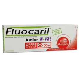 FLUOCARIL7/12 ANS DENTIFRICE FRUITS ROUGES  50ML2