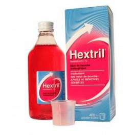 HEXTRIL 0.1%, BAIN DE BOUCHE 400ML