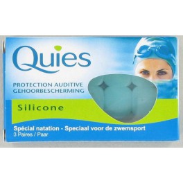 QUIES PROTECTION AUDITIVE 3PAIRES EN SILICONE