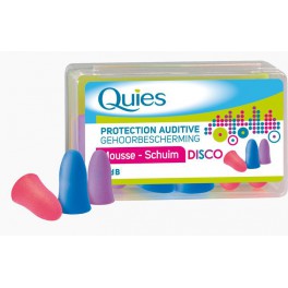 QUIES PROTECTION AUDITIVE MOUSSE FLUO 3PAIRES