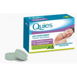 QUIES PASTILLES ANTI-RONFLEMENT MENTHE EUCALYPTUS 12