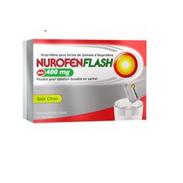 NUROFENFLASH 400MG, 10 sachets buvables