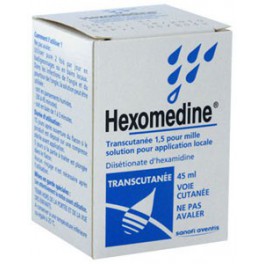 HEXOMEDINE TRANSCUTANEE 1PMIL5