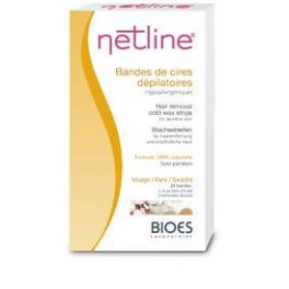 NETLINE BANDE CIRE VISAGE 