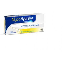 MYCOHYDRALIN 200MG 3 CAPSULES VAGINALES + APPLICATEUR