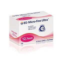 BD MICRO-FINE+ 100 AIGUILLES 12.7MM BD MICRO-FINE+ 100 AIGUILLES 12.7MM