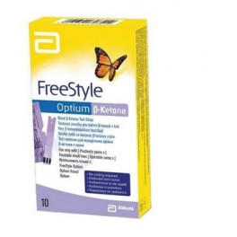 FREESTYLE OPTIUM B CETONE 10 ELRCTRODES