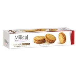 MILICAL BISCUITS FOURRES CAFE 220G