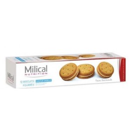 MILICAL BISCUITS FOURRES VANILLE 220G