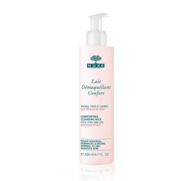 NUXE LAIT DEMAQUILLANT CONFORT PETALE DE ROSE 200ML