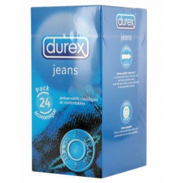DUREX JEANS 24 PRESERVATIFS DUREX JEANS 24 PRESERVATIFS